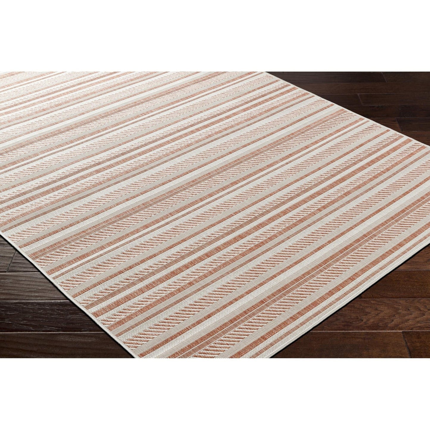 Livabliss Eagean Bohemian Stripe Outdoor Area Rug