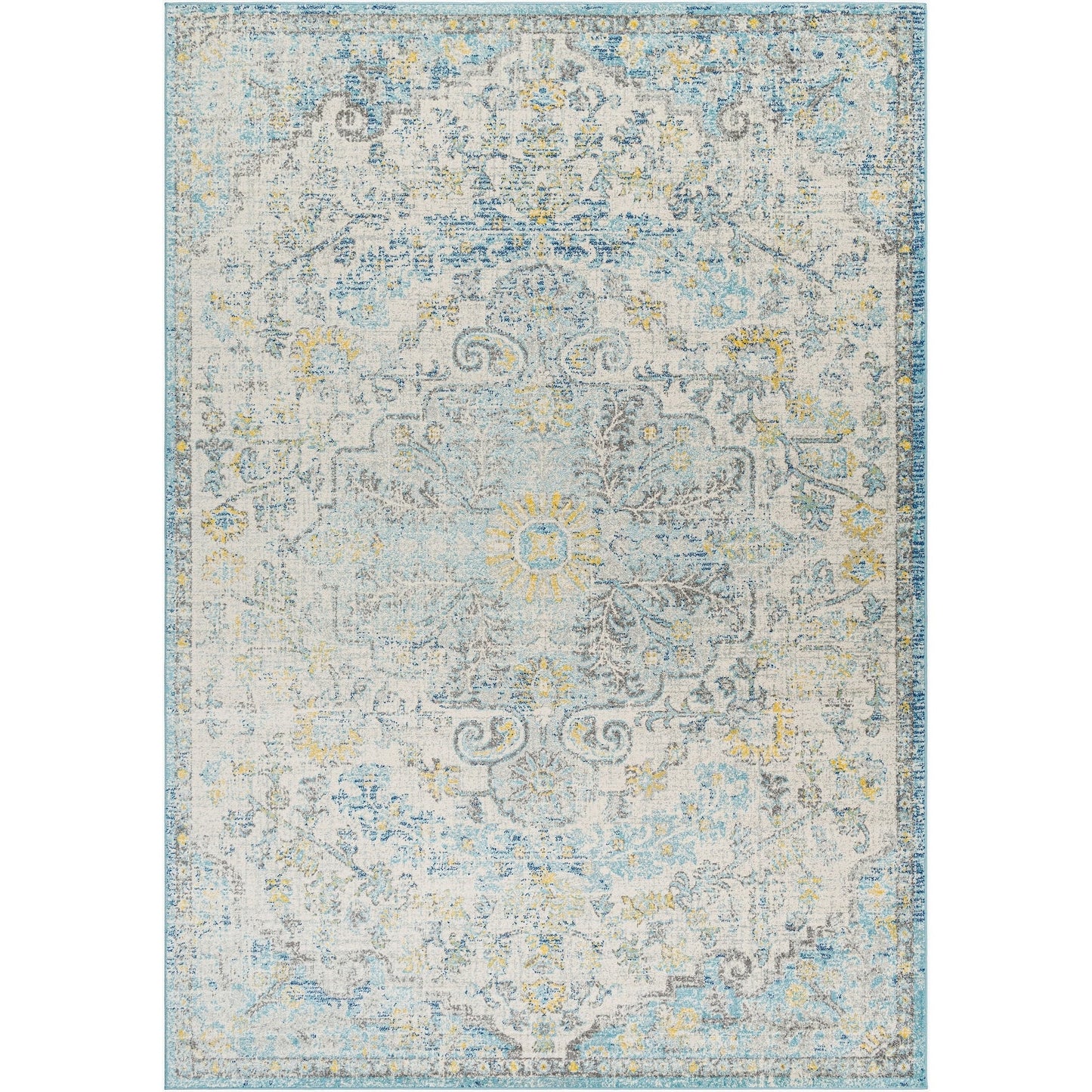 Livabliss Harput Updated Traditional Medallion Area Rug