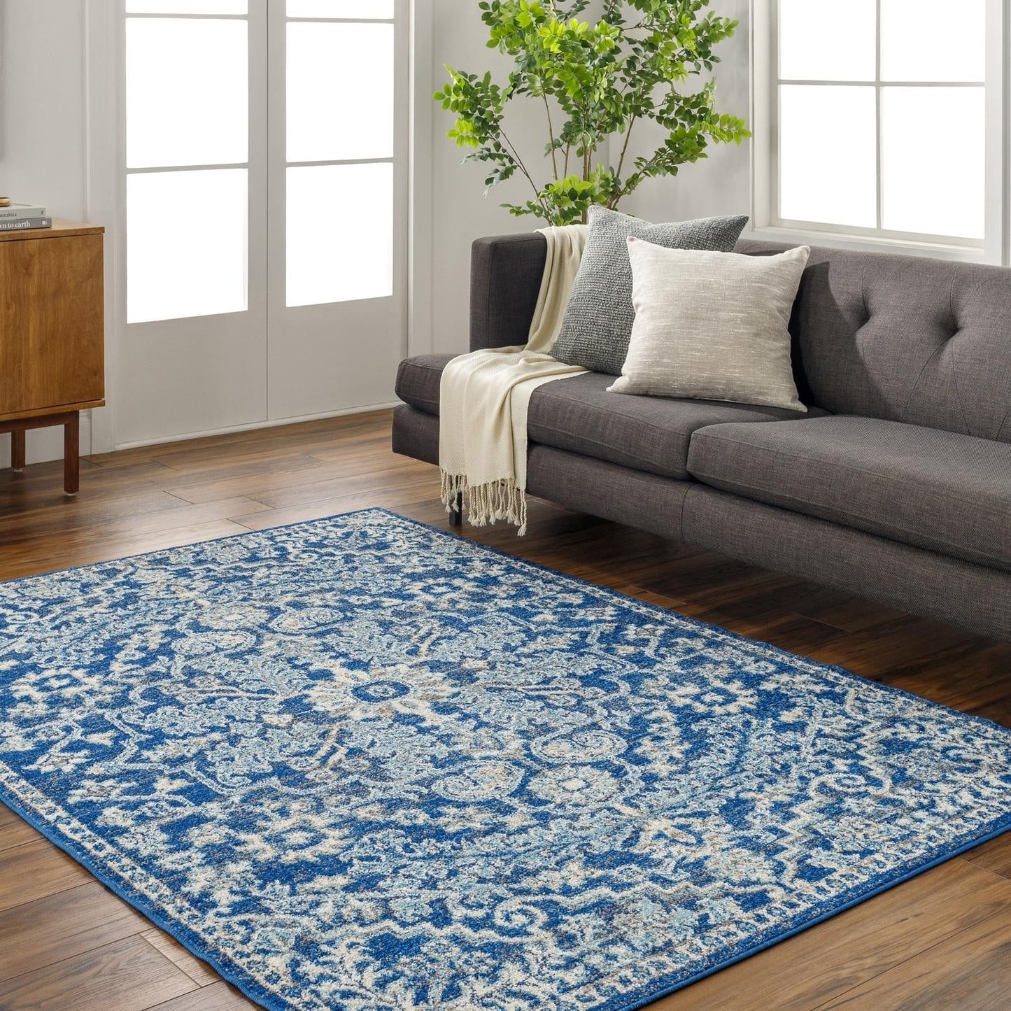 Livabliss Harput Updated Traditional Medallion Area Rug