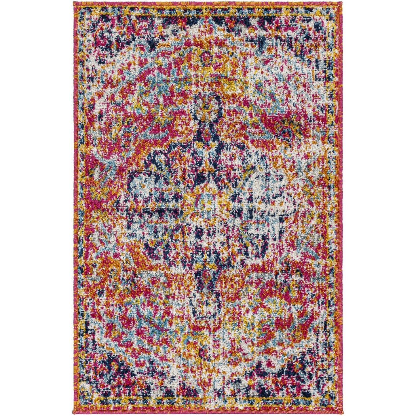 Livabliss Harput Updated Traditional Medallion Area Rug