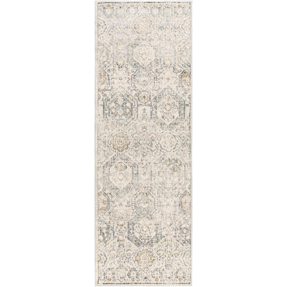 Livabliss Indigo Arts & Crafts Medallion Area Rug