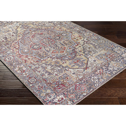 Livabliss Iris Updated Traditional Medallion Area Rug