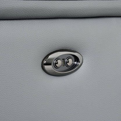 Lucca 3 Seater Power Recliner Sofa - Grey