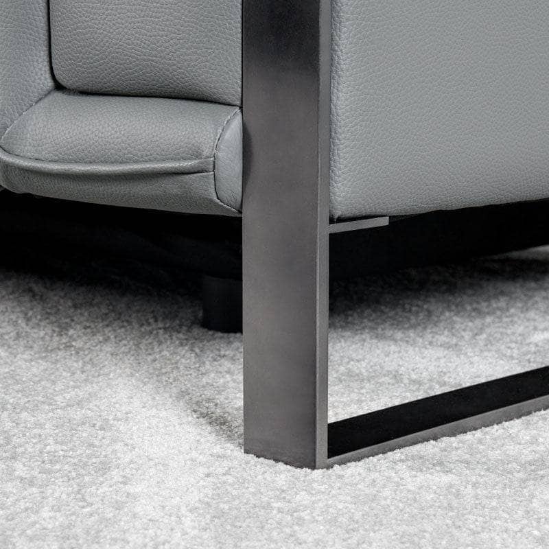 Lucca 3 Seater Power Recliner Sofa - Grey