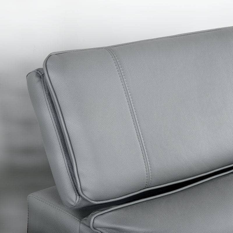 Lucca 3 Seater Power Recliner Sofa - Grey