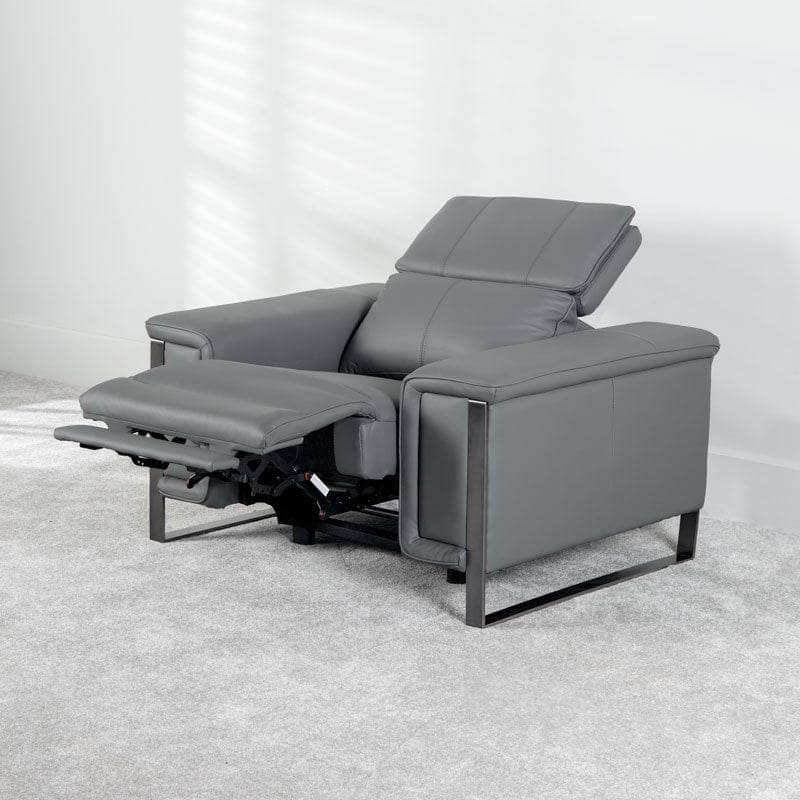 Lucca Power Armchair - Grey