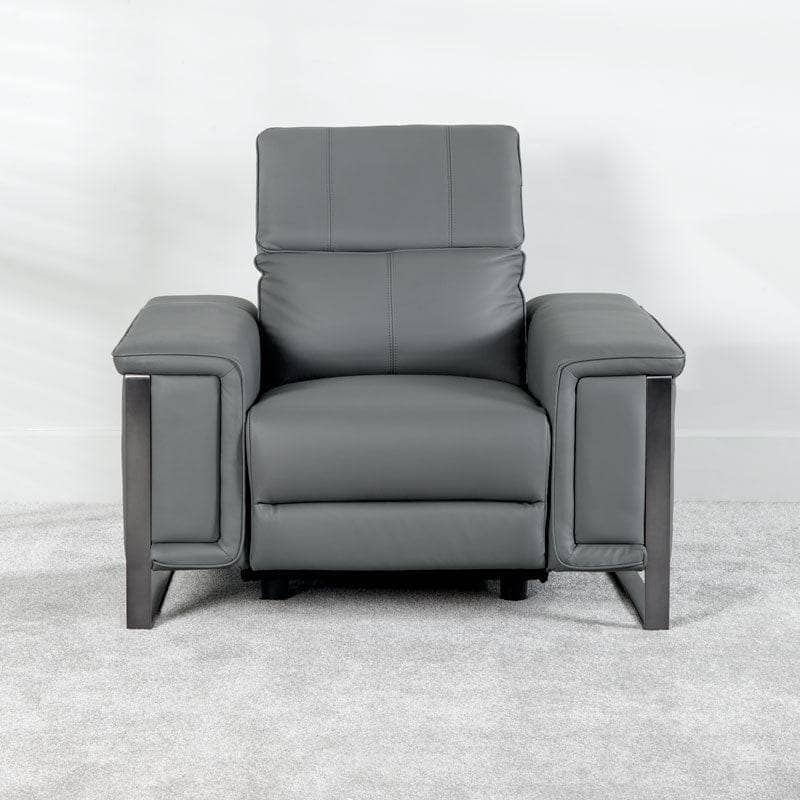 Lucca Power Armchair - Grey