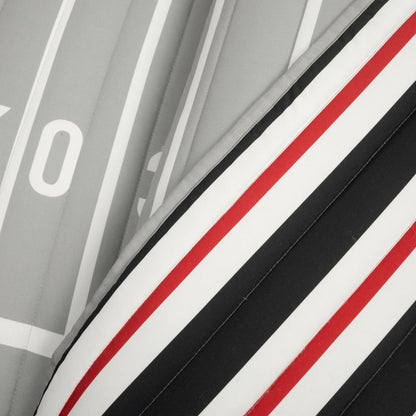 Lush Decor American Football - Couette réversible pour enfant, surdimensionnée