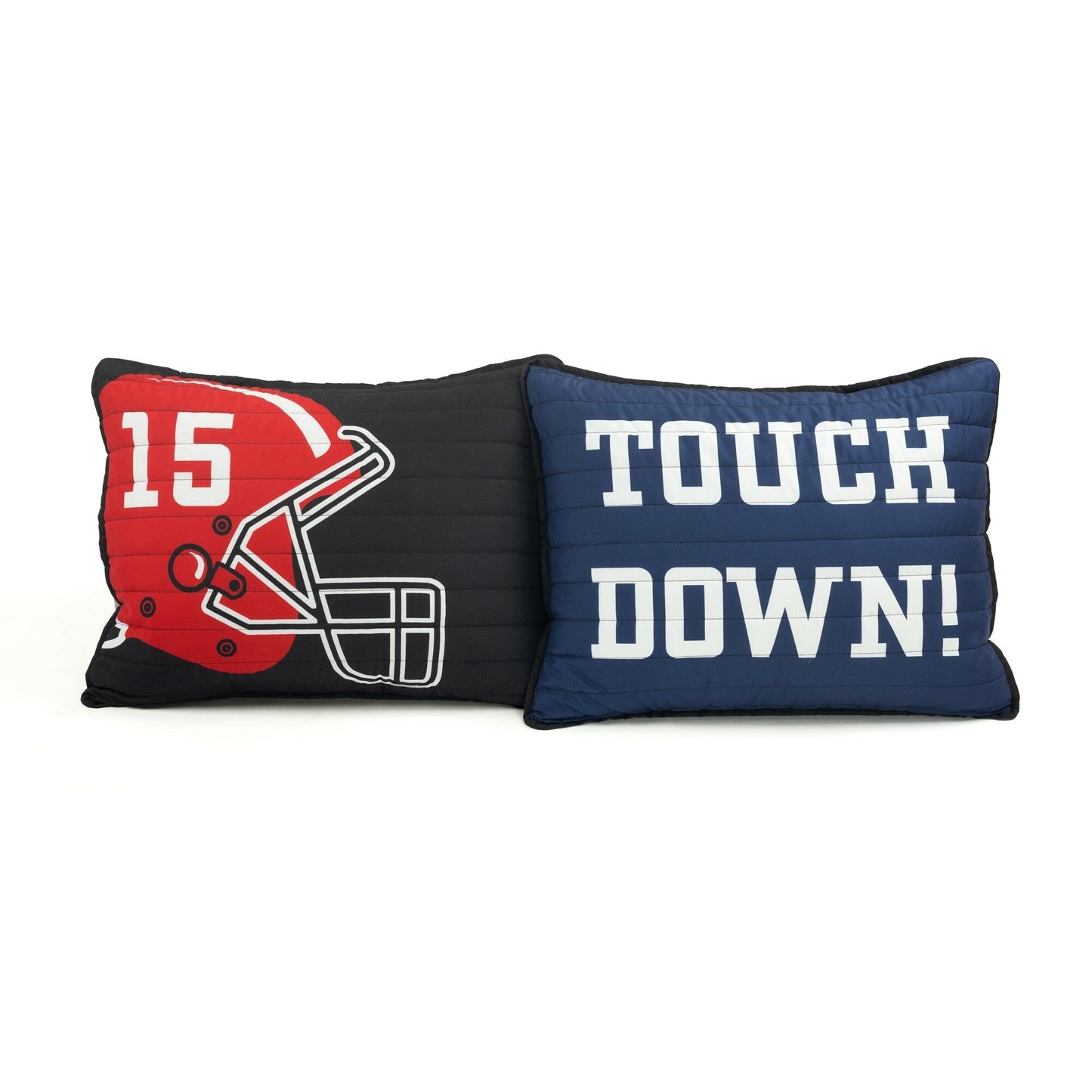 Lush Decor American Football - Couette réversible pour enfant, surdimensionnée