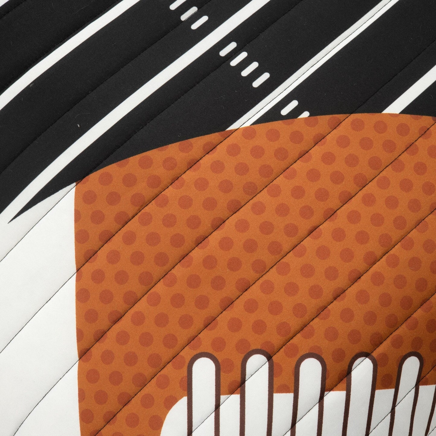 Lush Decor American Football - Couette réversible pour enfant, surdimensionnée