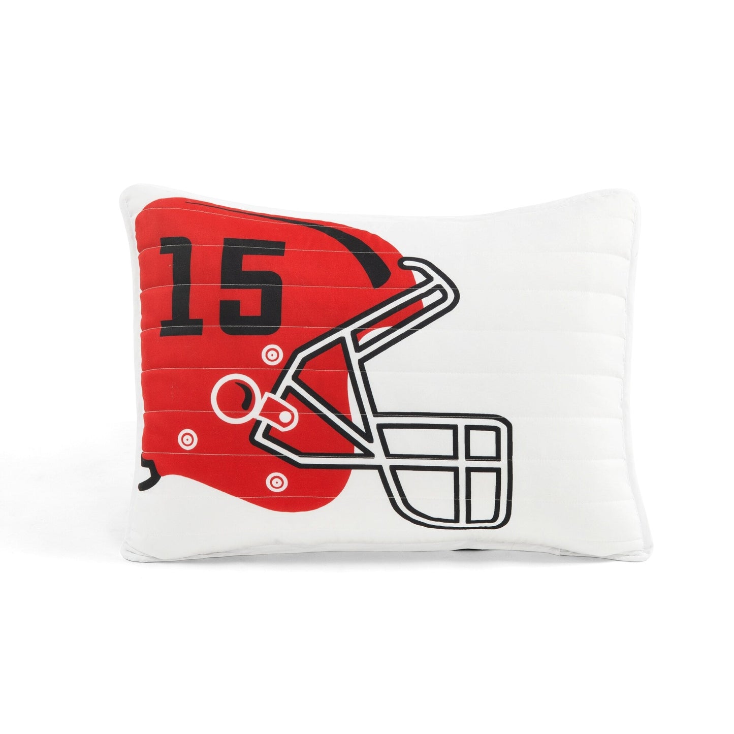 Lush Decor American Football - Couette réversible pour enfant, surdimensionnée