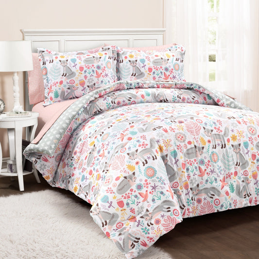 Drap-housse Lush Decor Pixie Fox avec édredon pour enfants "Retour à l'école"