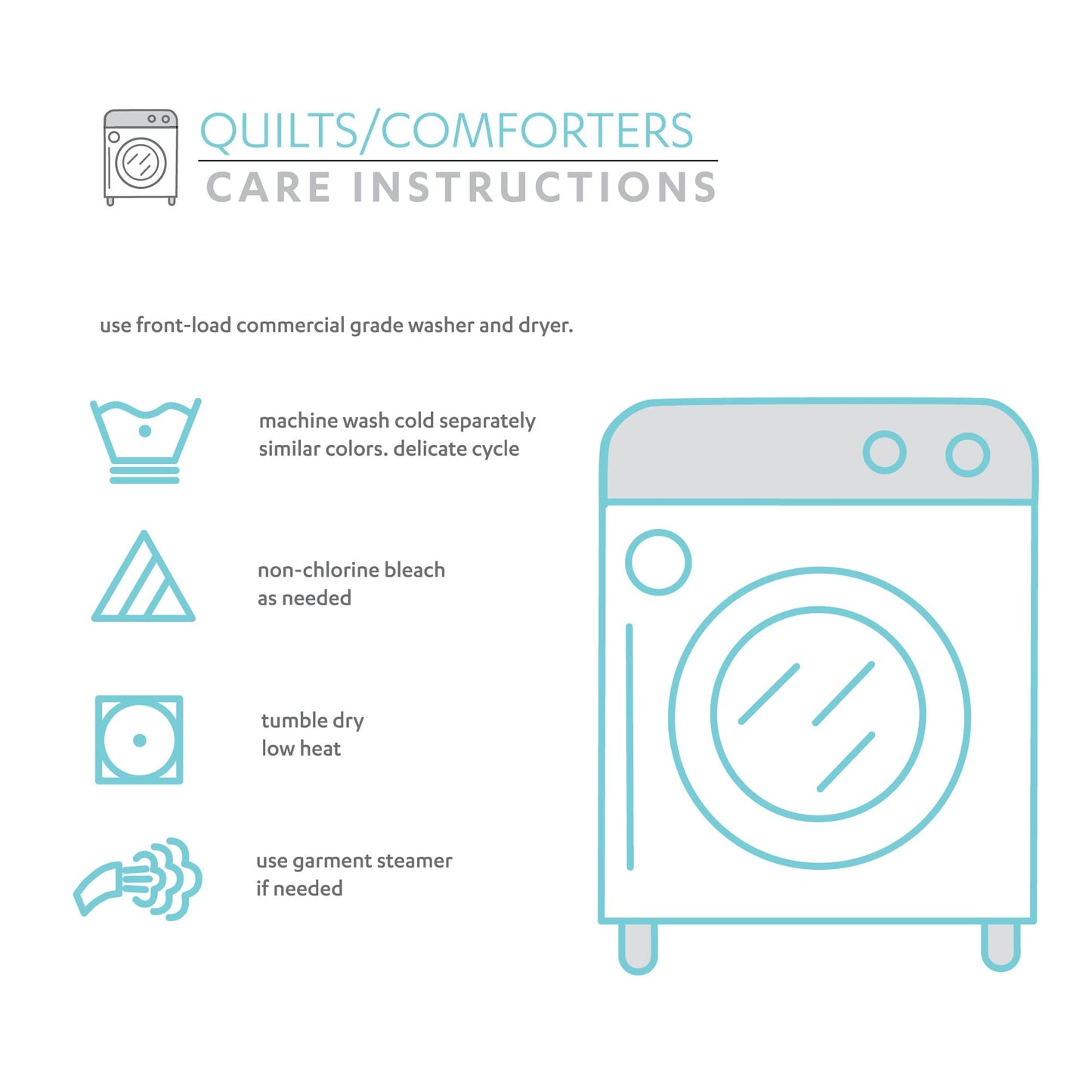 Lush Decor Rainbow Tufted Dot Comforter Set