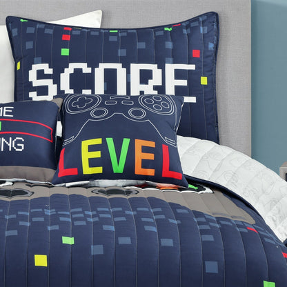 Lush Decor Video Games Kids 5-piece Quilt Set