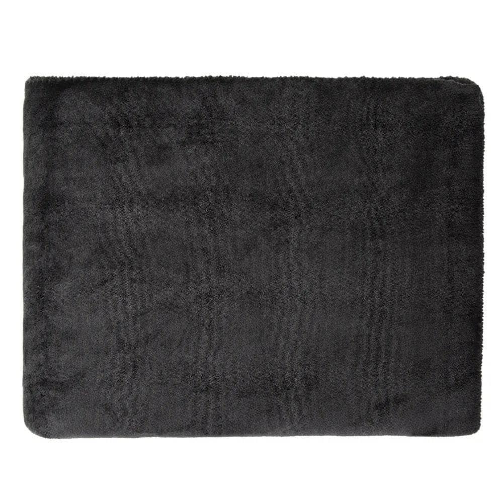 Luxury Fleece Throw - Black