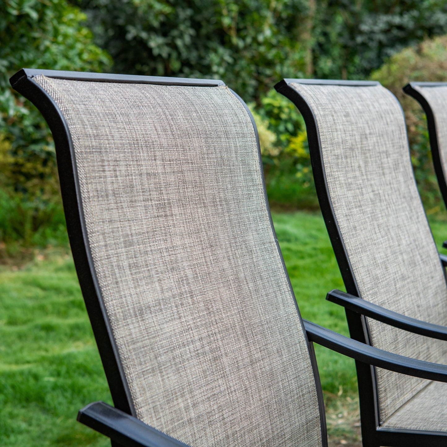 MAISON ARTS 8 PCS Patio Dining Set with 13ft Patio Umbrella