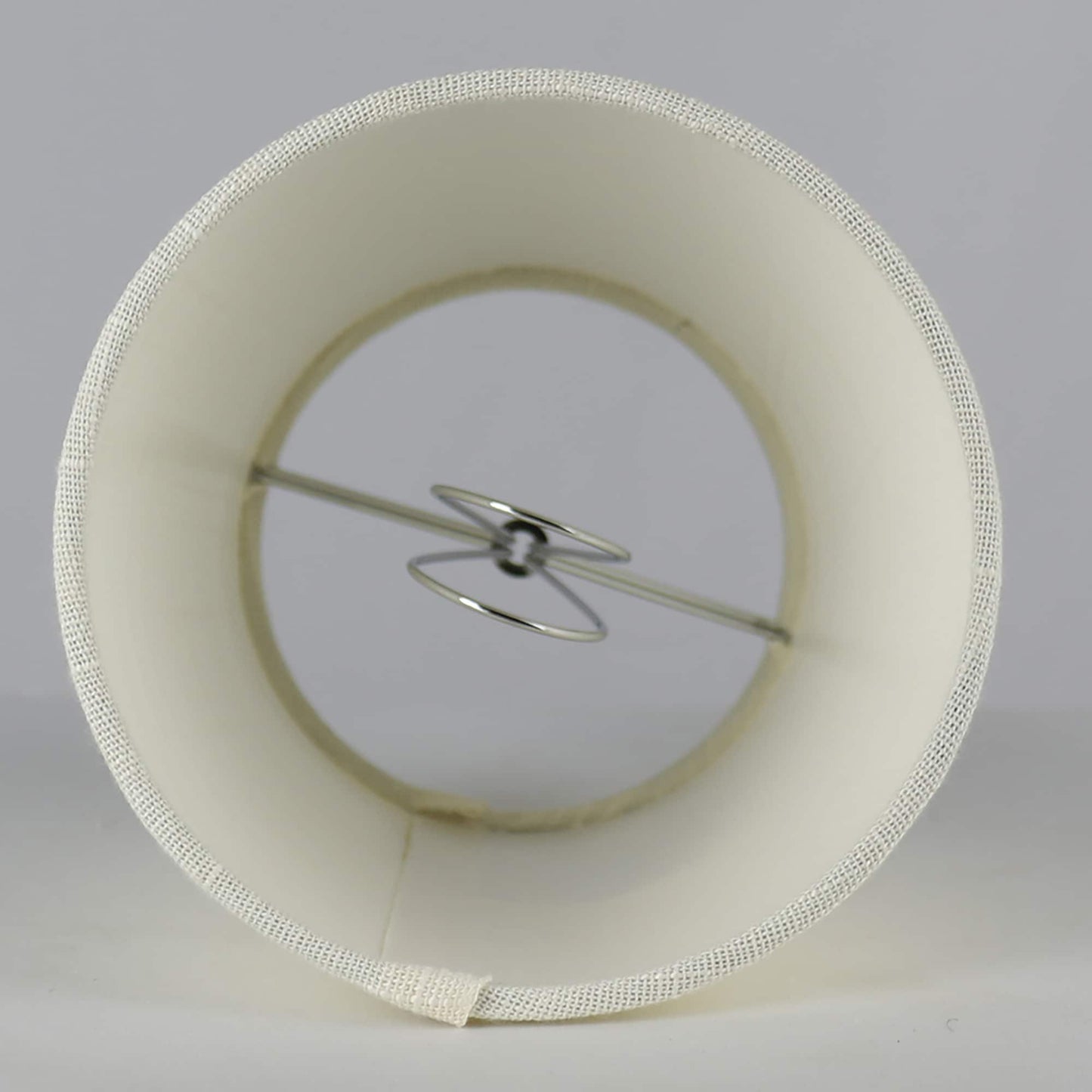 MERIVILLE Linen Clip On Chandelier Lamp Shades, 4-inch by 5-inch by 5-inch