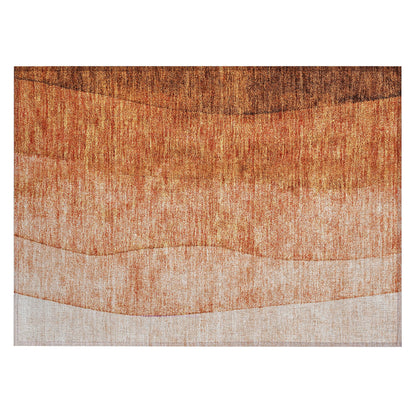 Machine Washable Indoor/ Outdoor Chantille Contemporary Ombre Rug
