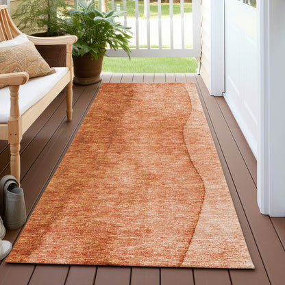 Machine Washable Indoor/ Outdoor Chantille Contemporary Ombre Rug