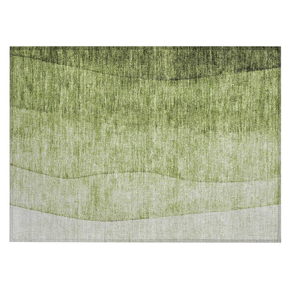 Machine Washable Indoor/ Outdoor Chantille Contemporary Ombre Rug