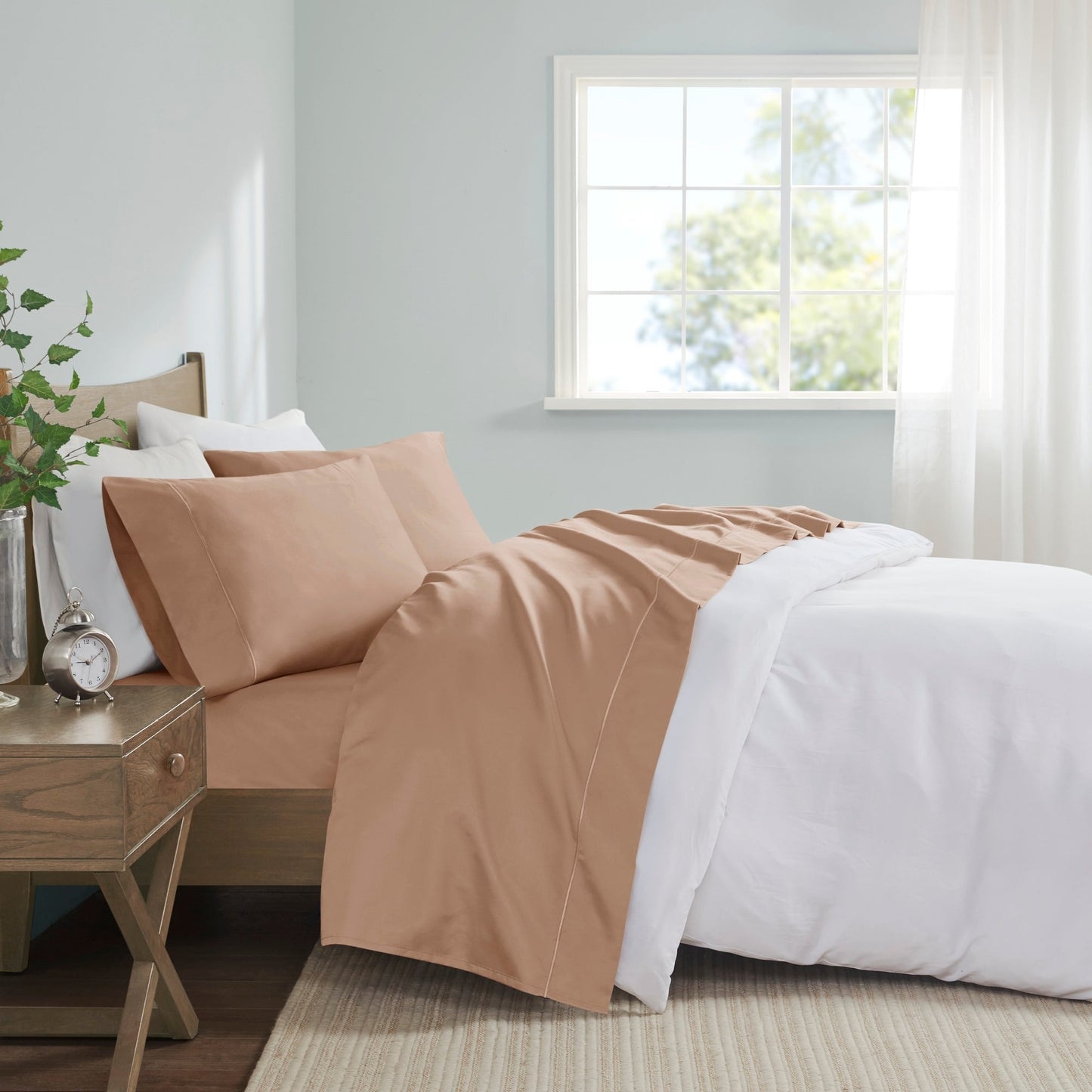 Madison Park 600 Thread Count Pima Cotton Sheet Set