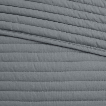 Madison Park Anchorage 8 Piece Printed Seersucker Comforter and Quilt Set Collection