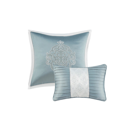 Ensemble de couette jacquard Madison Park Dillon 8 pièces