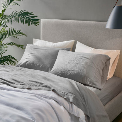 Madison Park Linen Blend 4PC Sheet Set