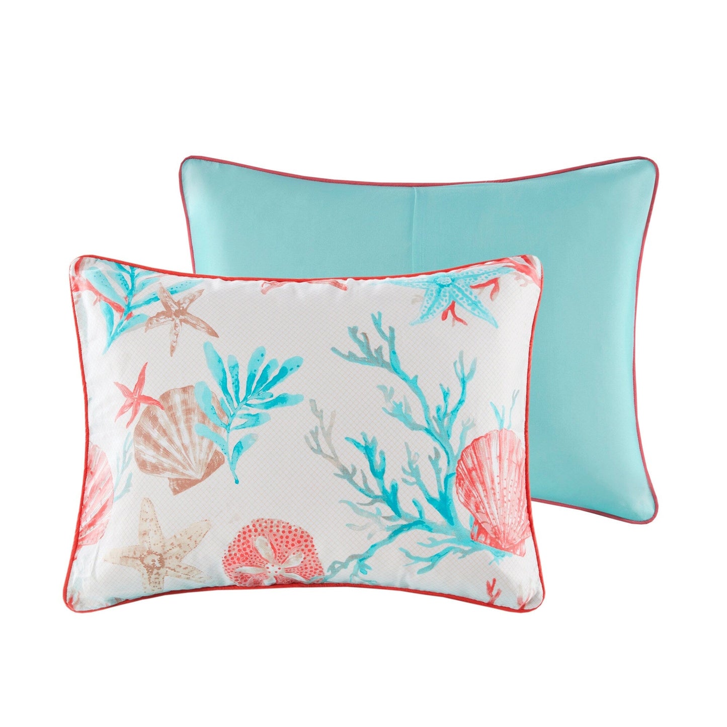 Ensemble de couette en satin de coton Madison Park Pacific Grove, 7 pièces