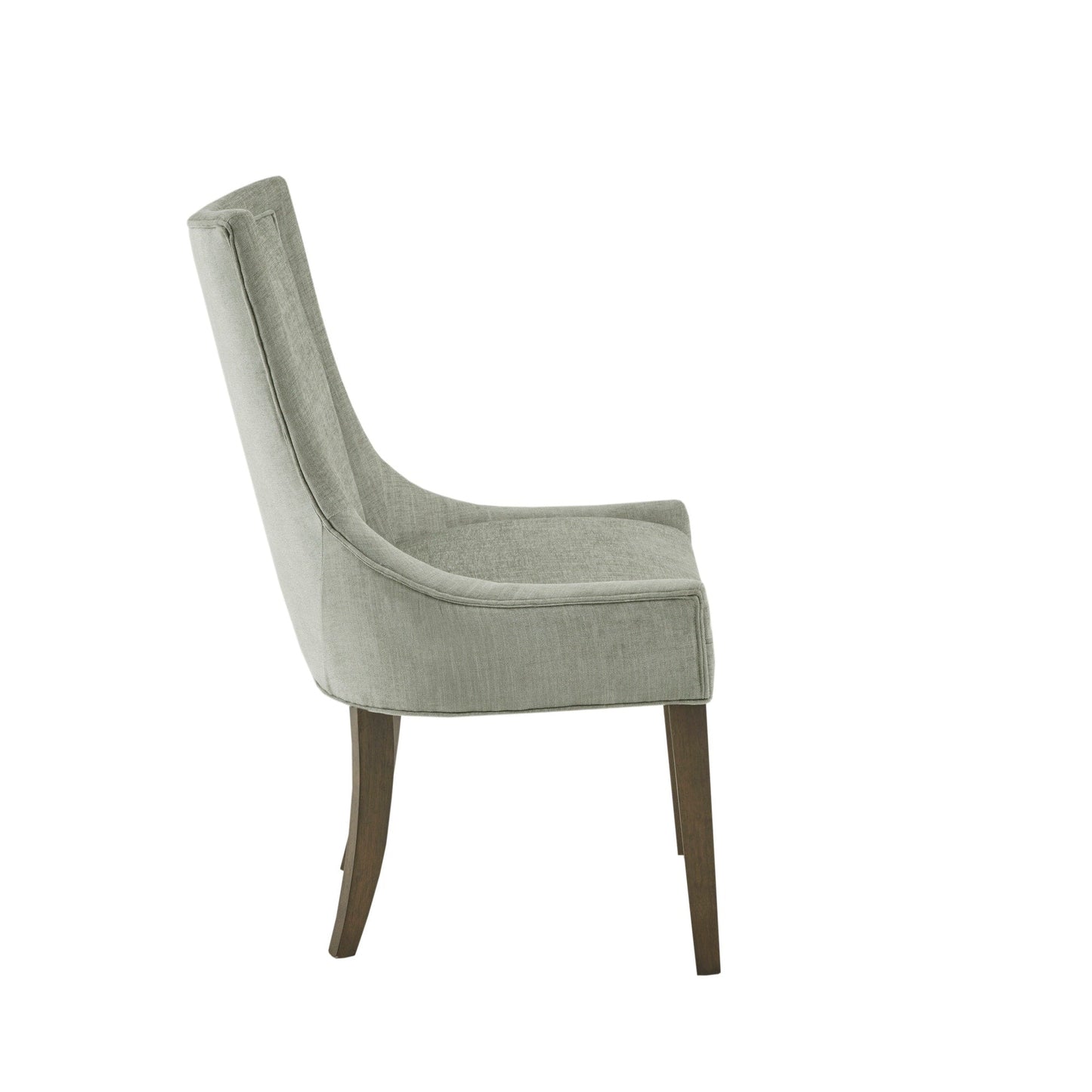 Madison Park Signature Fauteuils de salle à manger Ultra rembourrés avec pieds en bois (lot de 2) - N/A