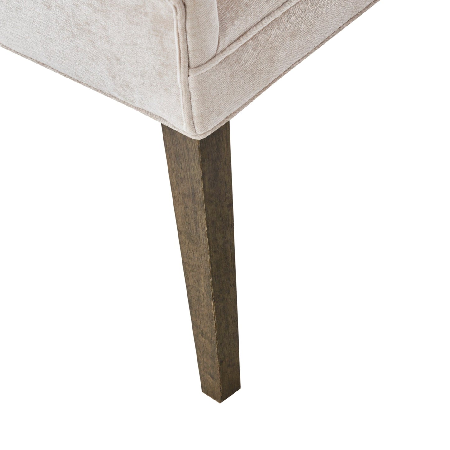 Madison Park Signature Fauteuils de salle à manger Ultra rembourrés avec pieds en bois (lot de 2) - N/A