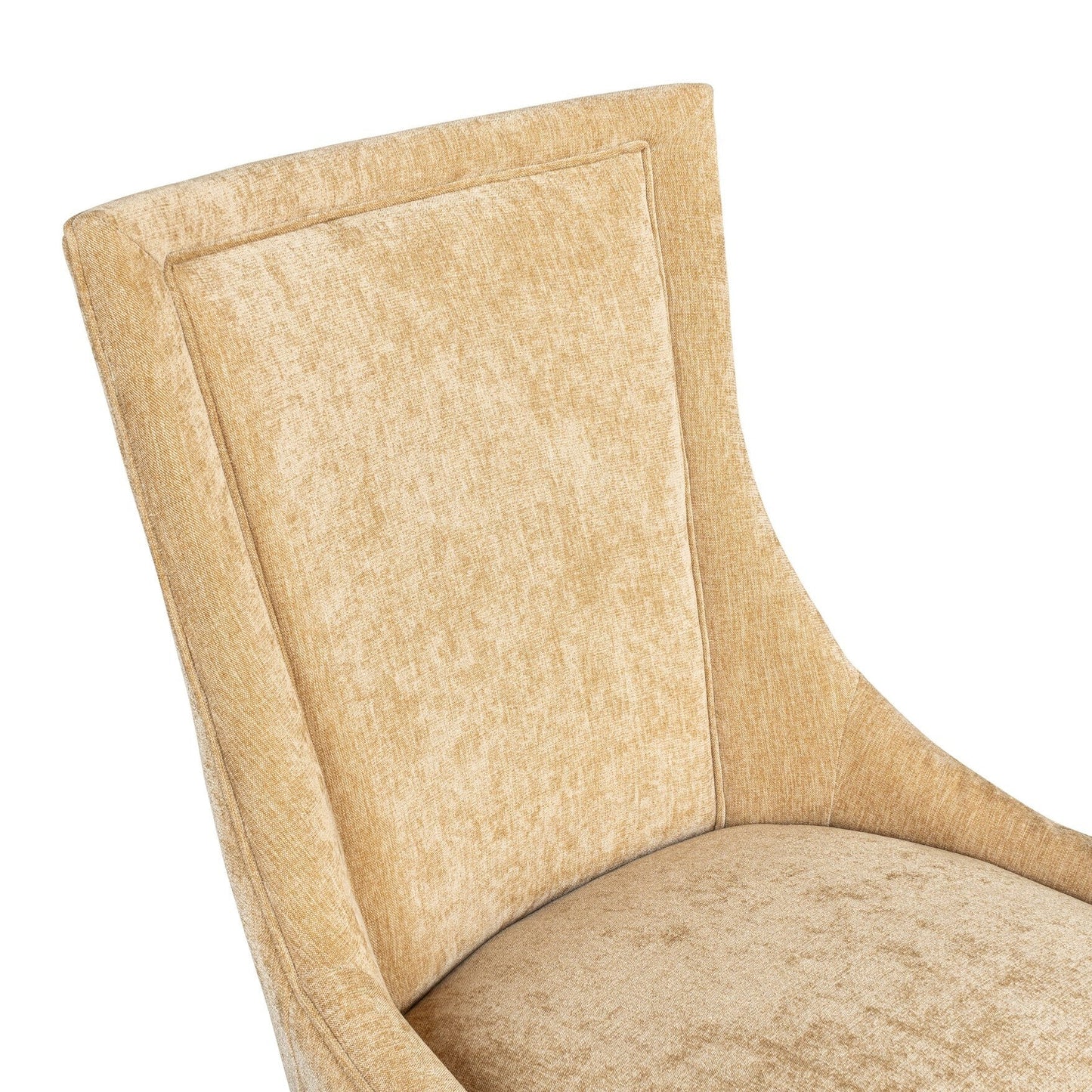 Madison Park Signature Fauteuils de salle à manger Ultra rembourrés avec pieds en bois (lot de 2) - N/A