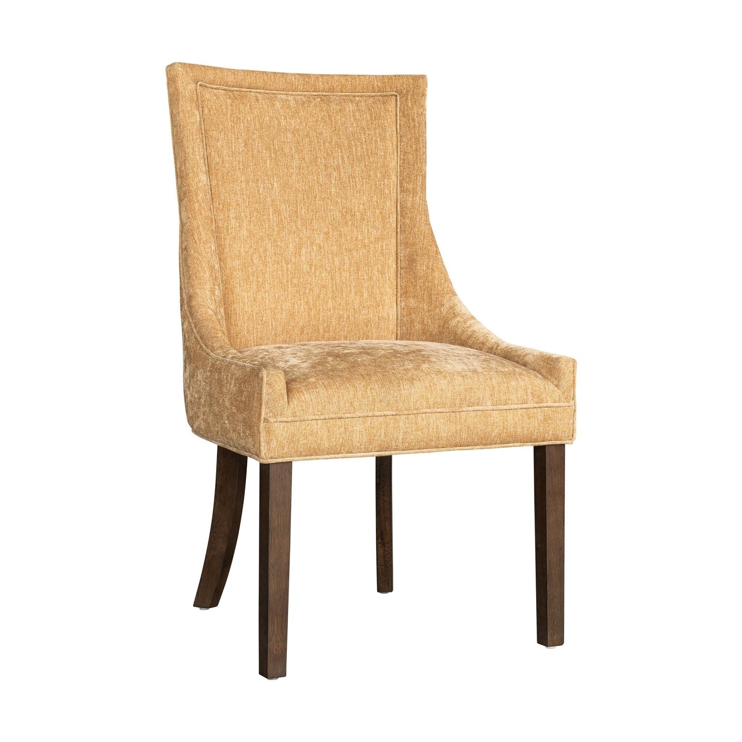 Madison Park Signature Fauteuils de salle à manger Ultra rembourrés avec pieds en bois (lot de 2) - N/A