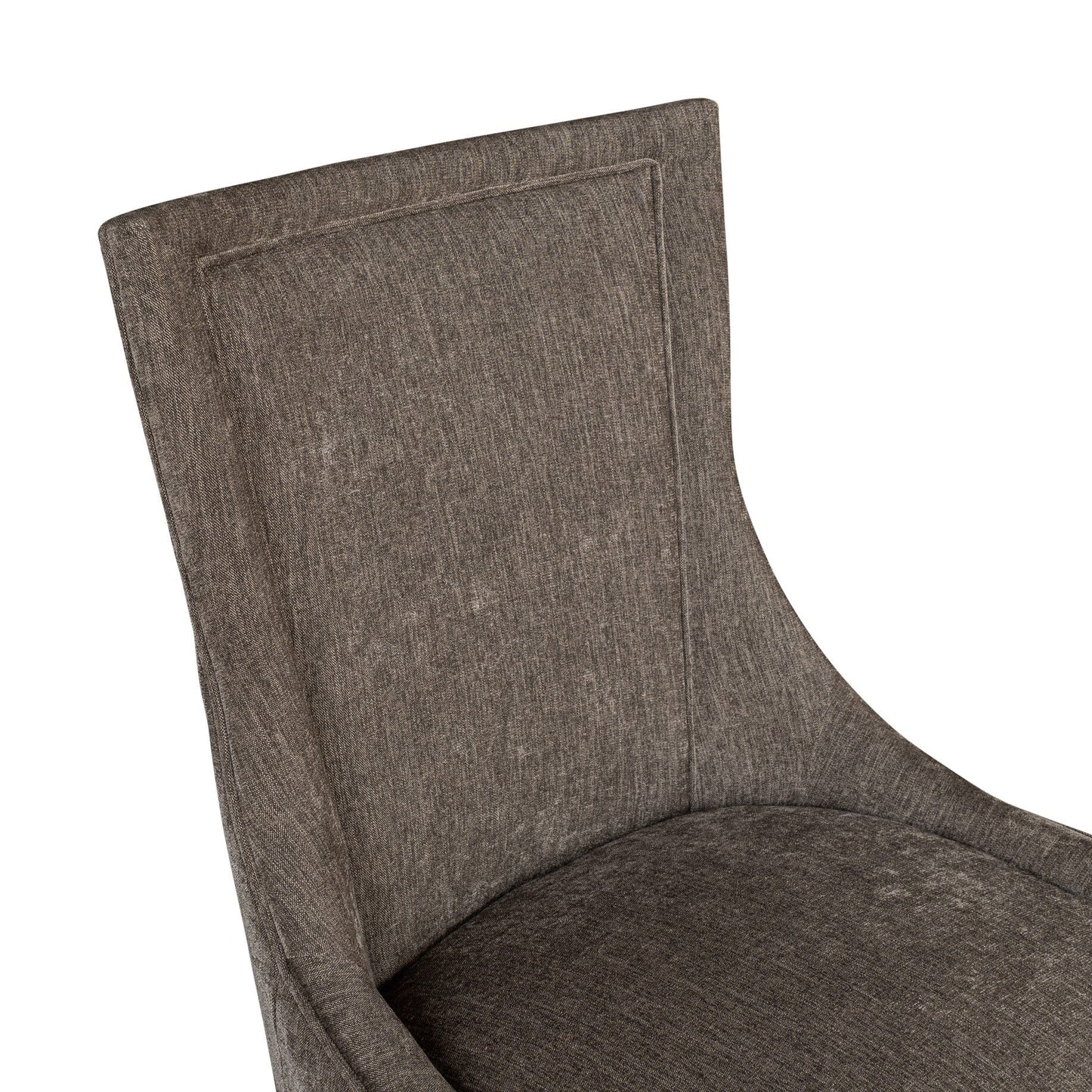 Madison Park Signature Fauteuils de salle à manger Ultra rembourrés avec pieds en bois (lot de 2) - N/A