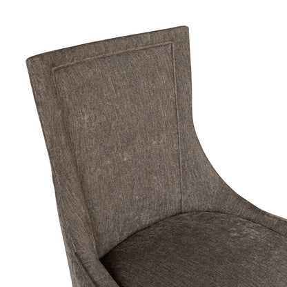 Madison Park Signature Fauteuils de salle à manger Ultra rembourrés avec pieds en bois (lot de 2) - N/A