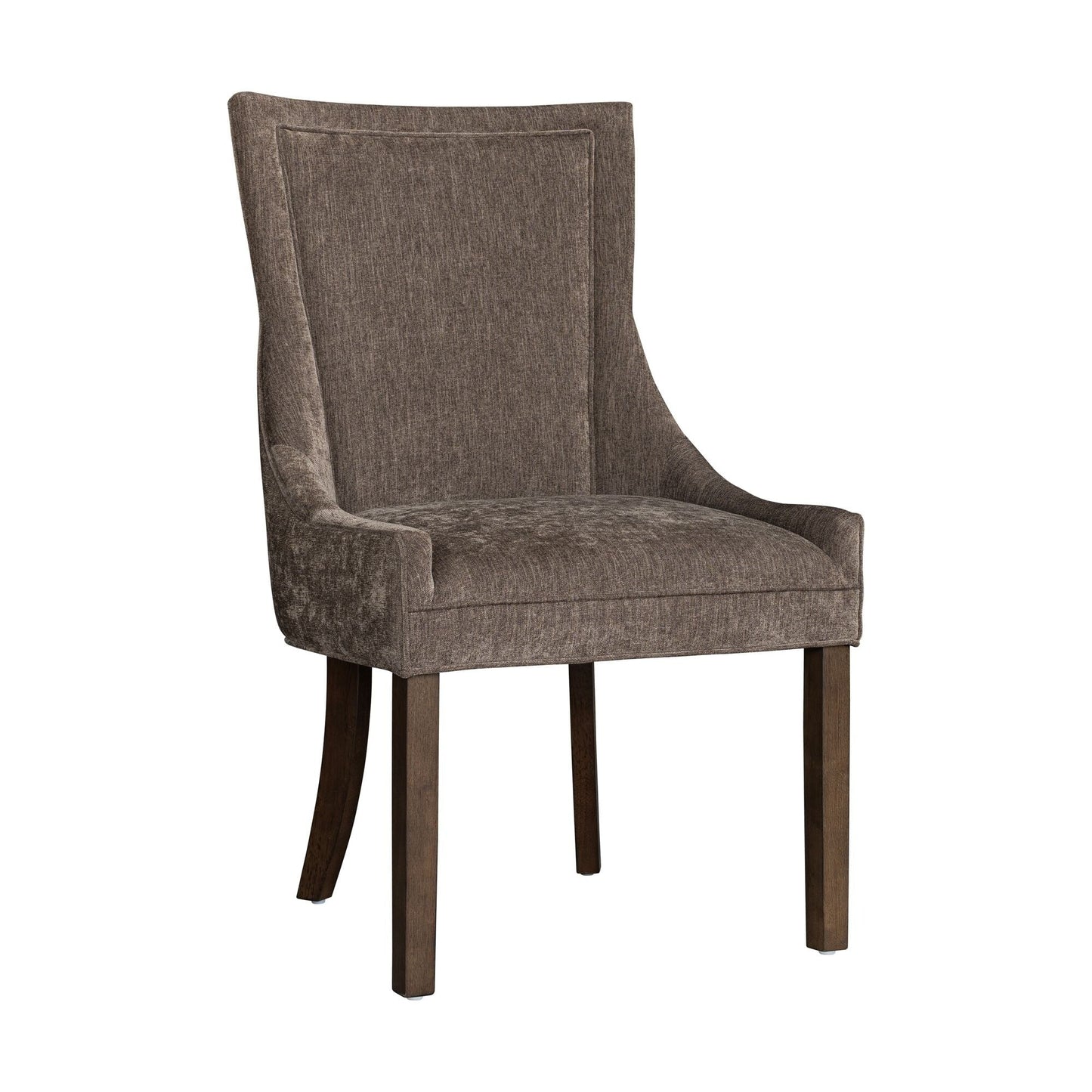 Madison Park Signature Fauteuils de salle à manger Ultra rembourrés avec pieds en bois (lot de 2) - N/A