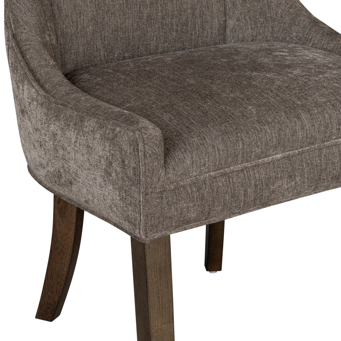 Madison Park Signature Fauteuils de salle à manger Ultra rembourrés avec pieds en bois (lot de 2) - N/A