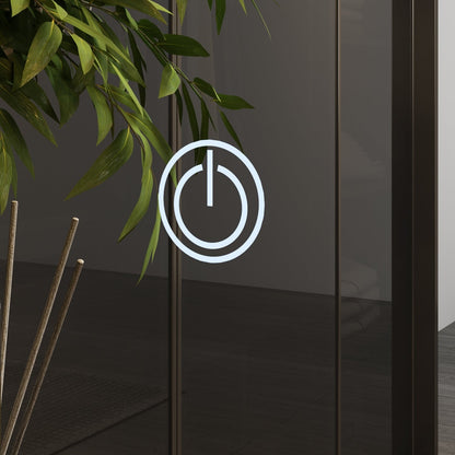 Ensemble coiffeuse avec miroir à écran tactile et tabouret