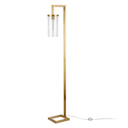 Malva 67.75 Tall Floor Lamp with Glass Shade - 11 Wide
