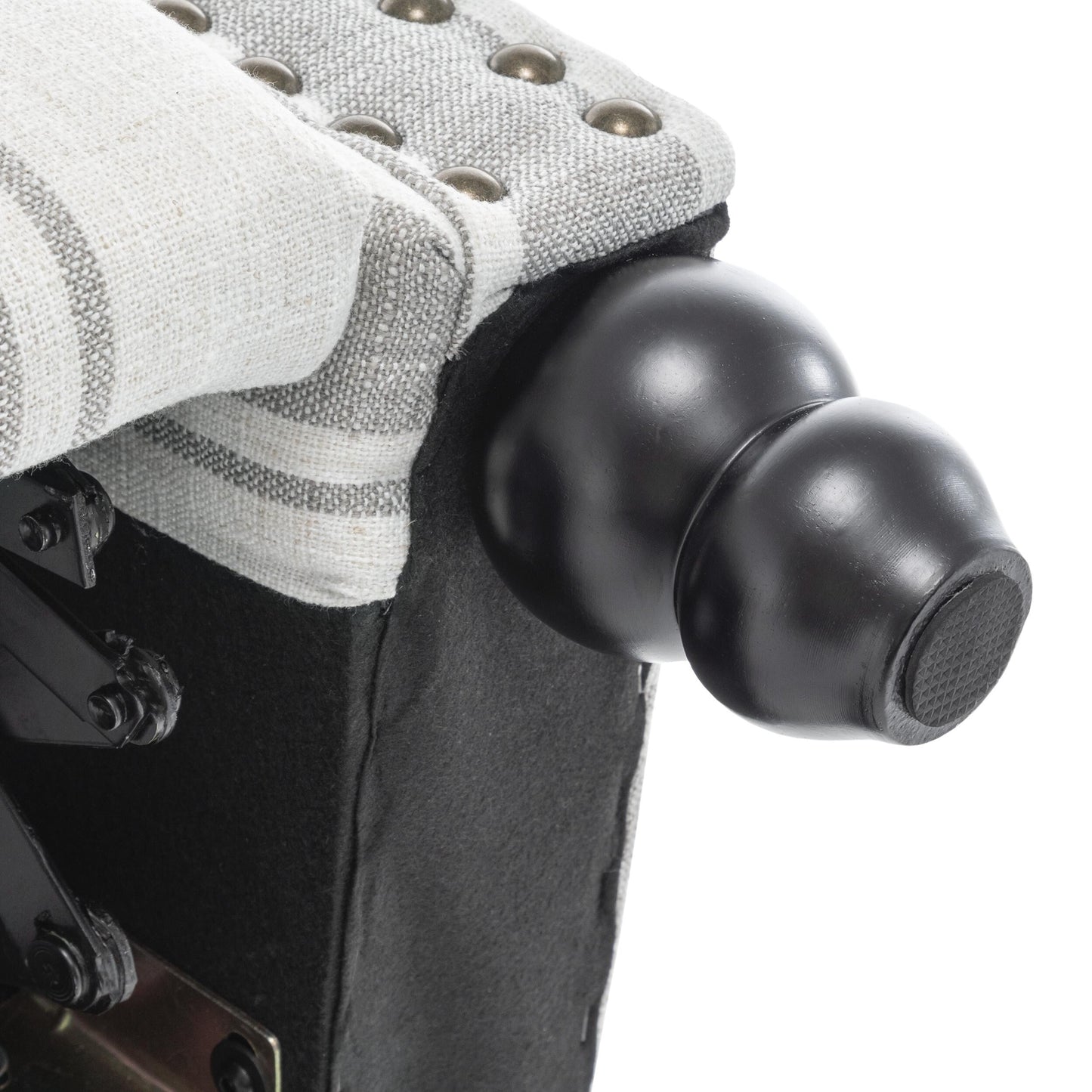 Fauteuils inclinables à commande manuelle avec garniture à clous cloutés