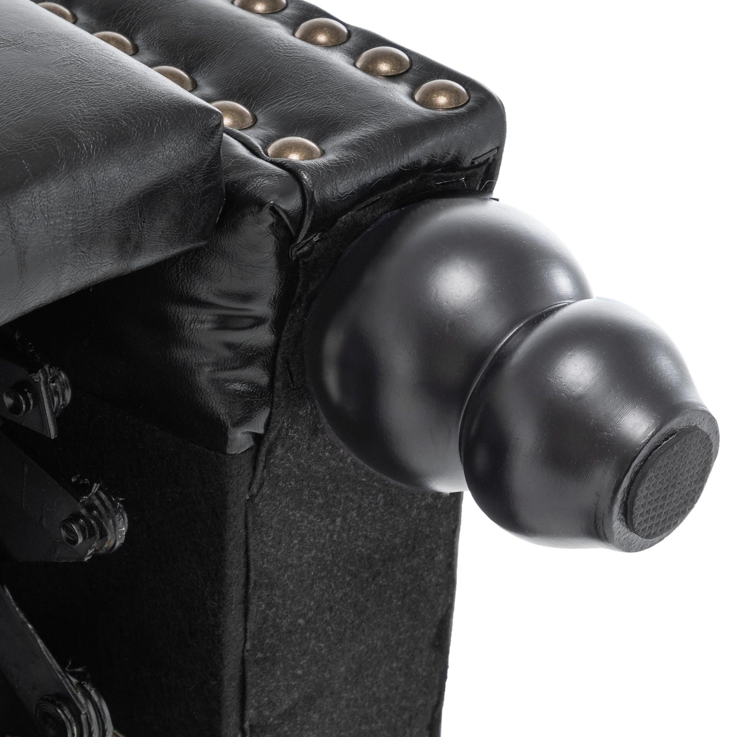 Fauteuils inclinables à commande manuelle avec garniture à clous cloutés