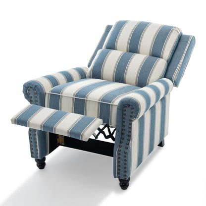 Fauteuils inclinables à commande manuelle avec garniture à clous cloutés