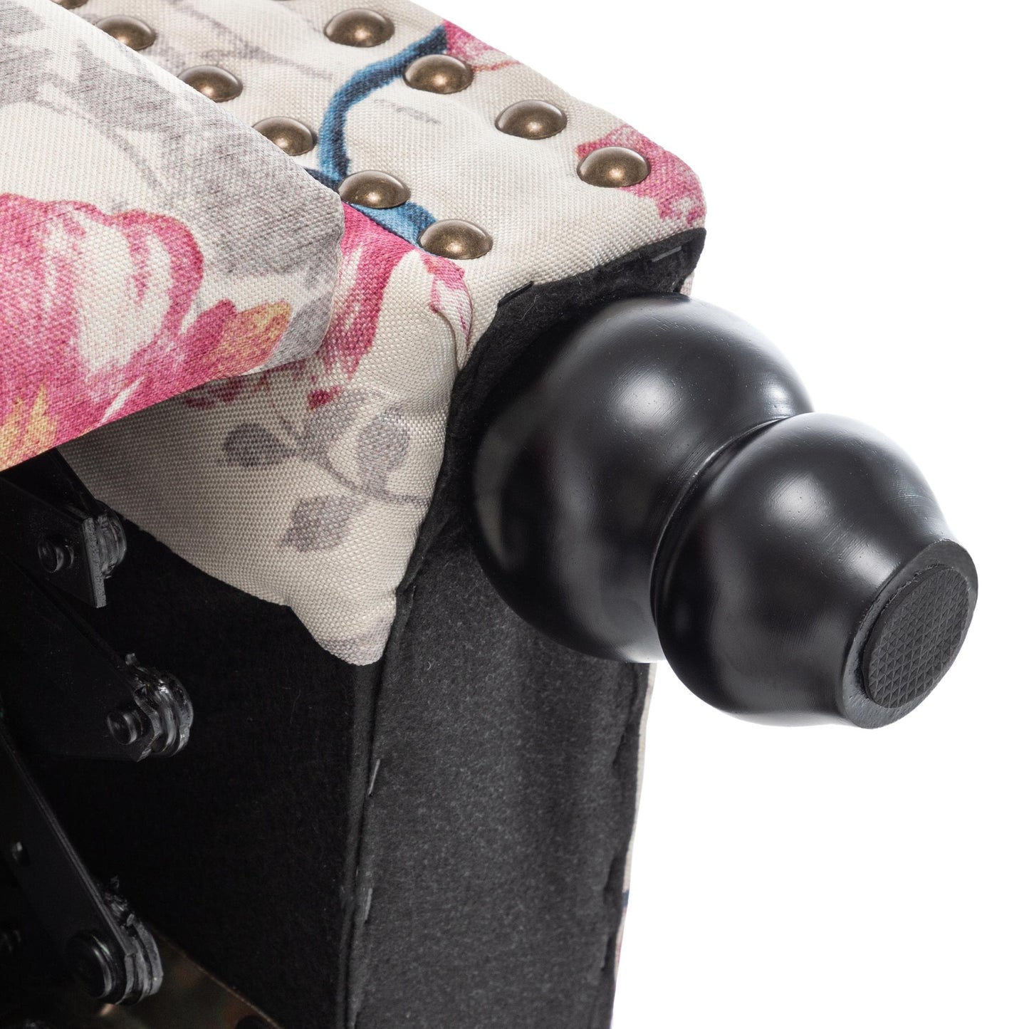 Fauteuils inclinables à commande manuelle avec garniture à clous cloutés