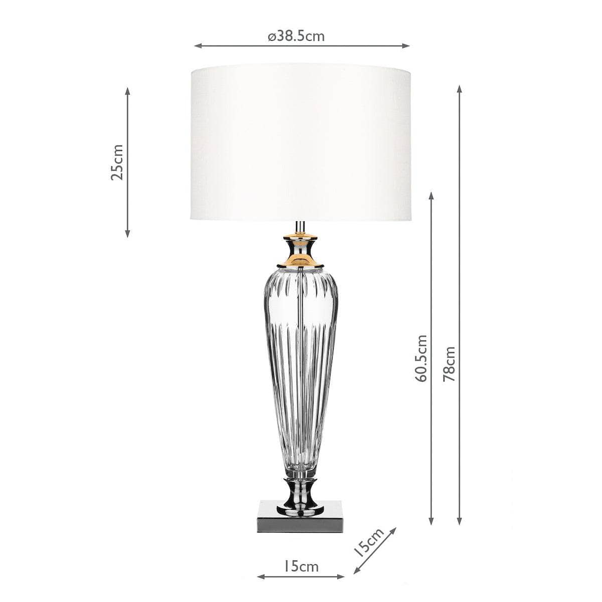 Marchena Glass Table Lamp