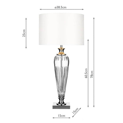 Marchena Glass Table Lamp