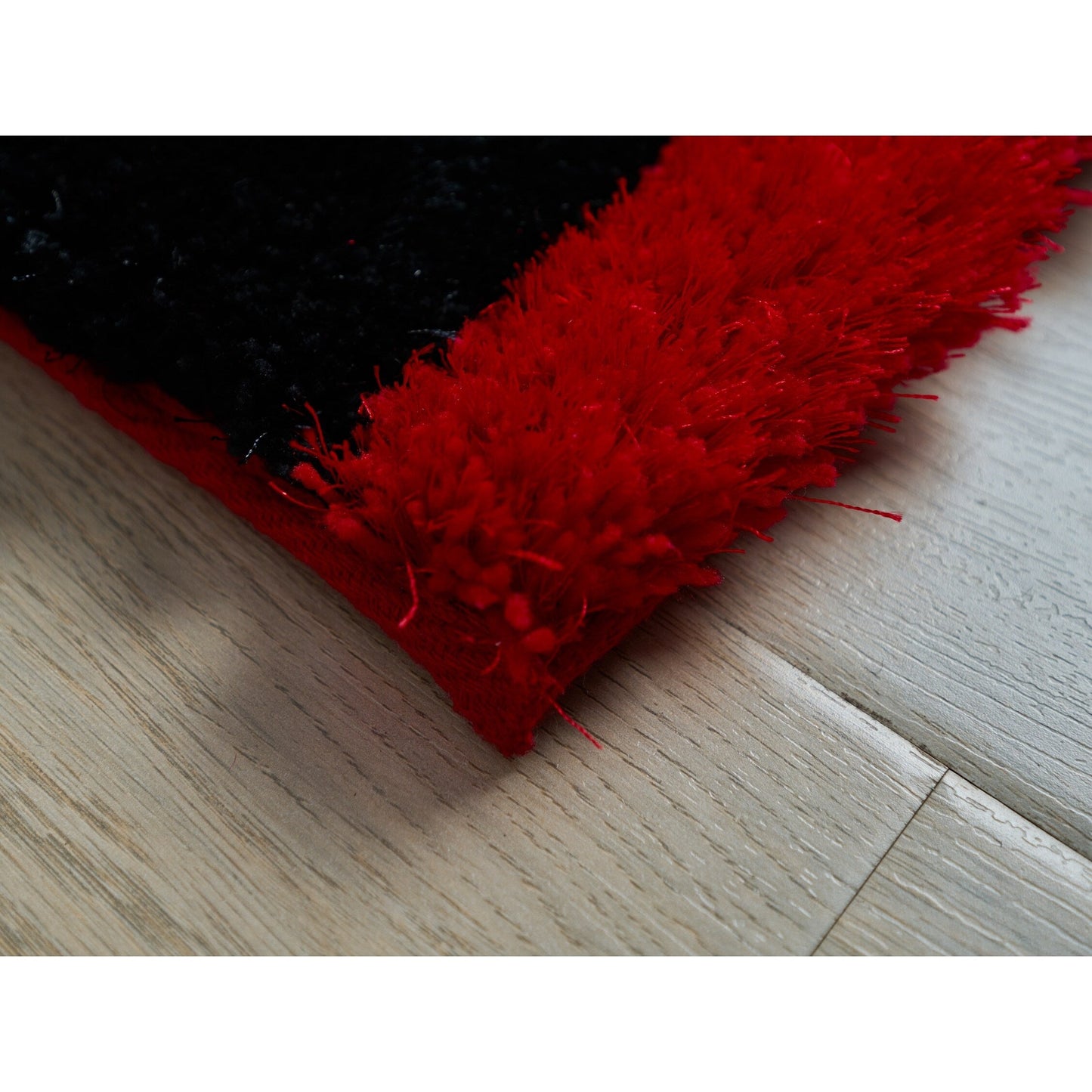 Tapis de sol Mateos Shag à motif abstrait