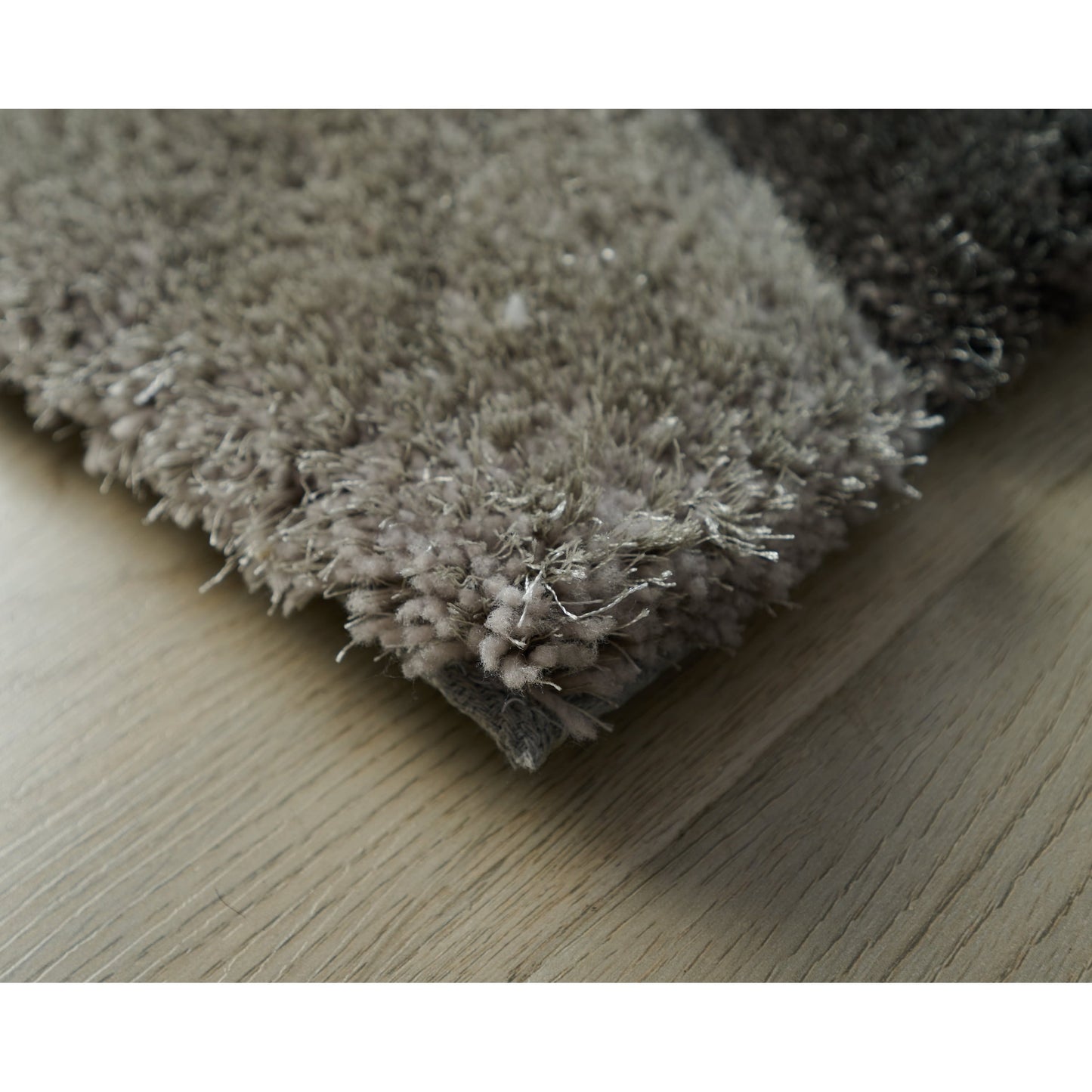 Tapis de sol Mateos Shag à motif abstrait