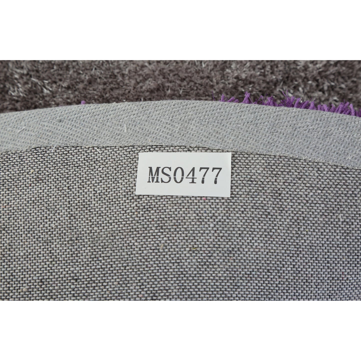 Tapis de sol Mateos Shag à motif abstrait