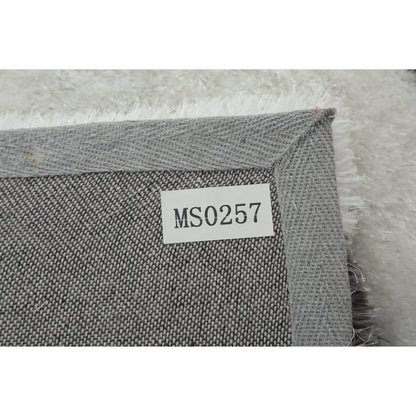 Tapis de sol Mateos Shag à motif abstrait