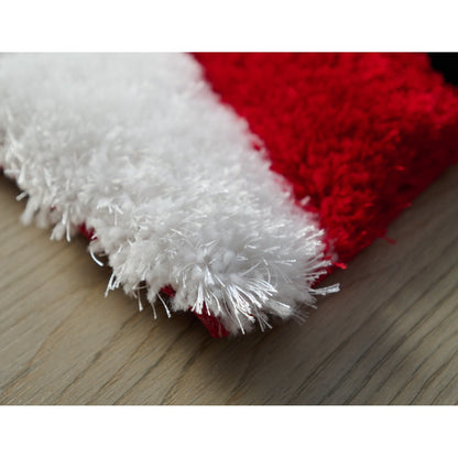 Tapis de sol Mateos Shag à motif abstrait